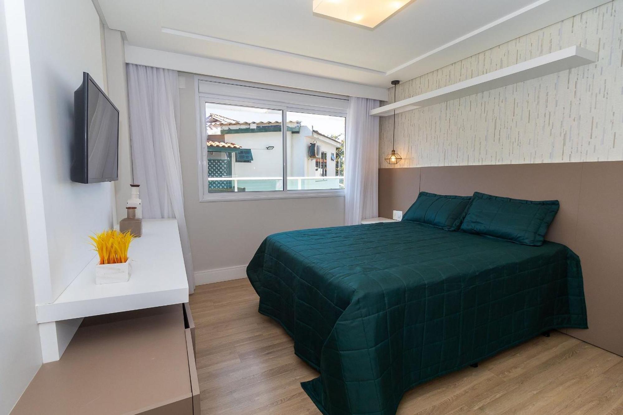 Varandas Do Atlantico 101A - Excelente Apartamento Em Condominio De Luxo A Beira Mar - Piscina Climatizada - Academia - Бомбиньяс Экстерьер фото