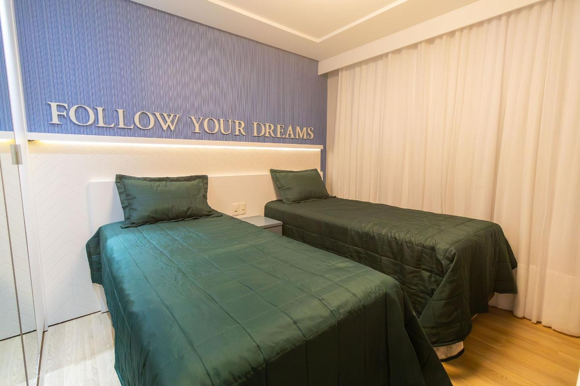 Varandas Do Atlantico 101A - Excelente Apartamento Em Condominio De Luxo A Beira Mar - Piscina Climatizada - Academia - Бомбиньяс Экстерьер фото