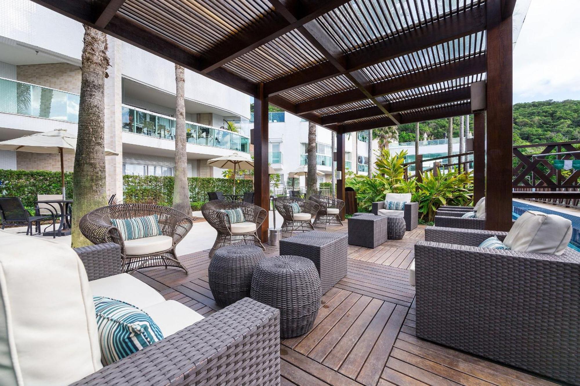 Varandas Do Atlantico 101A - Excelente Apartamento Em Condominio De Luxo A Beira Mar - Piscina Climatizada - Academia - Бомбиньяс Экстерьер фото