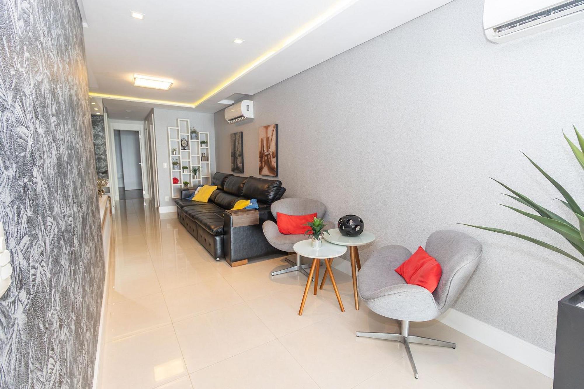 Varandas Do Atlantico 101A - Excelente Apartamento Em Condominio De Luxo A Beira Mar - Piscina Climatizada - Academia - Бомбиньяс Экстерьер фото