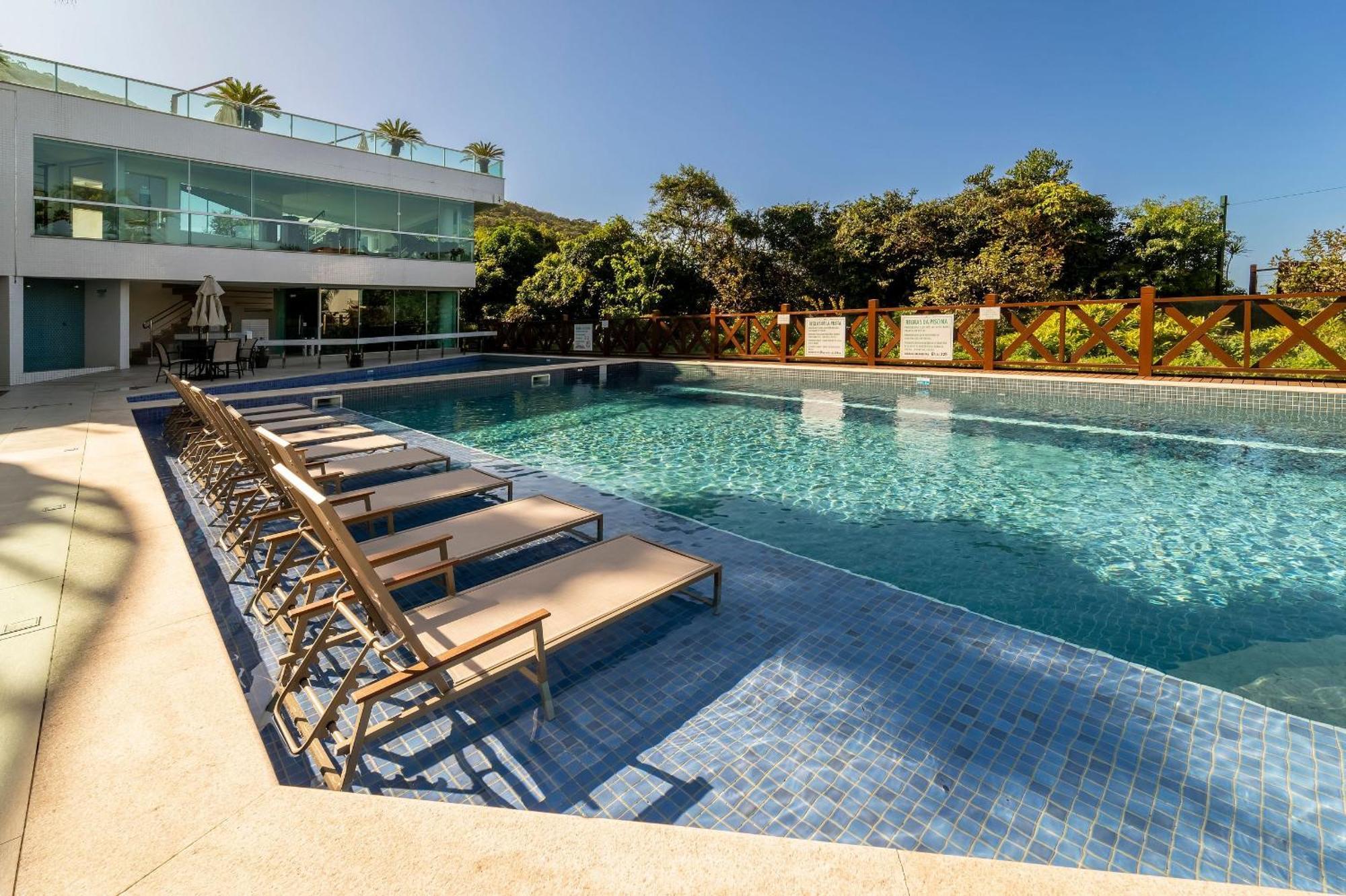 Varandas Do Atlantico 101A - Excelente Apartamento Em Condominio De Luxo A Beira Mar - Piscina Climatizada - Academia - Бомбиньяс Экстерьер фото
