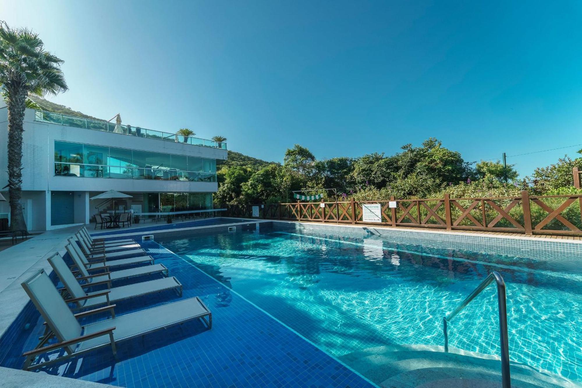 Varandas Do Atlantico 101A - Excelente Apartamento Em Condominio De Luxo A Beira Mar - Piscina Climatizada - Academia - Бомбиньяс Экстерьер фото