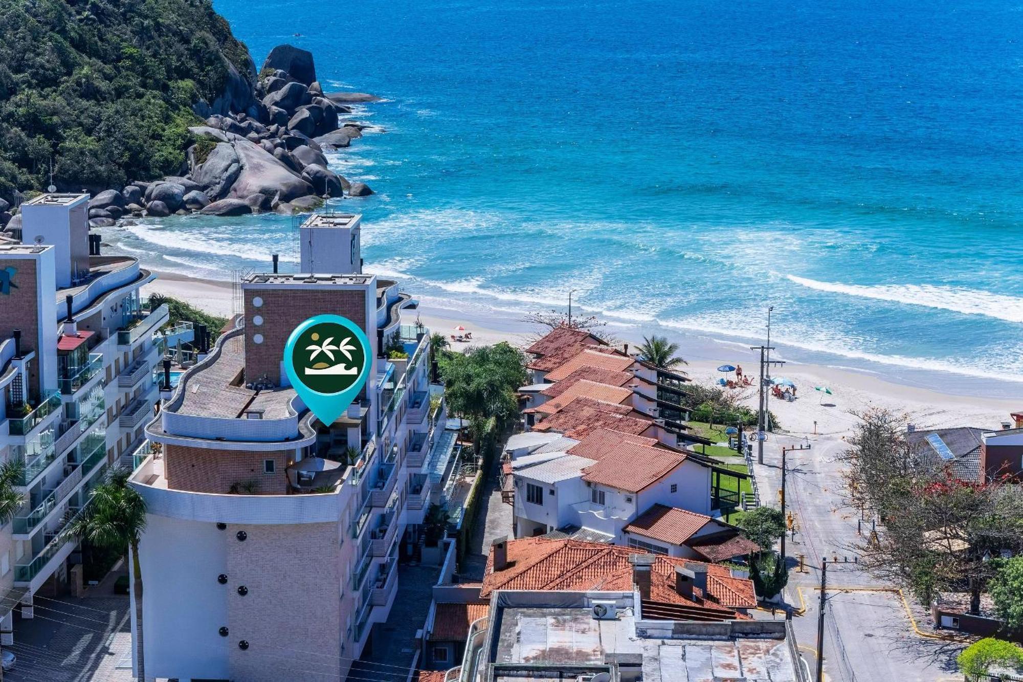 Varandas Do Atlantico 101A - Excelente Apartamento Em Condominio De Luxo A Beira Mar - Piscina Climatizada - Academia - Бомбиньяс Экстерьер фото